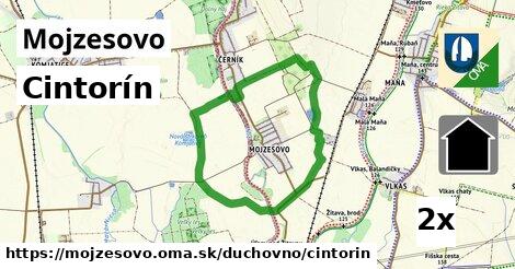 Cintorín, Mojzesovo