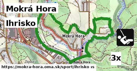 Ihrisko, Mokrá Hora