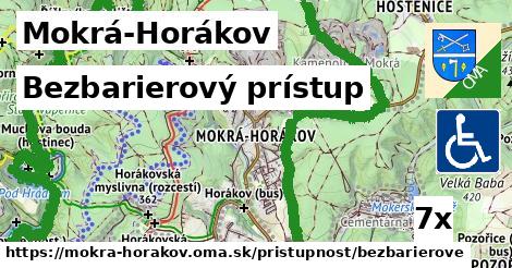 Bezbarierový prístup, Mokrá-Horákov