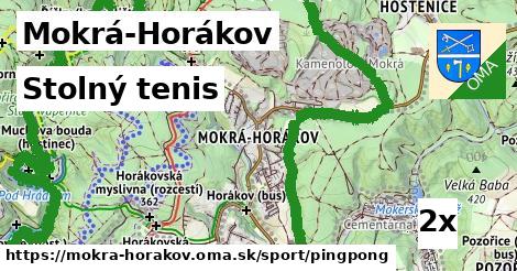 Stolný tenis, Mokrá-Horákov