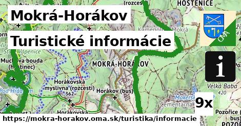 Turistické informácie, Mokrá-Horákov