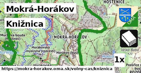Knižnica, Mokrá-Horákov