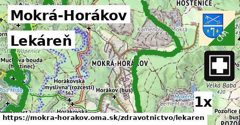 Lekáreň, Mokrá-Horákov