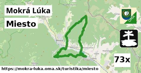 miesto v Mokrá Lúka