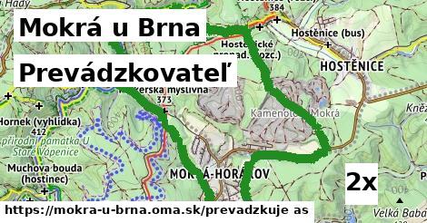 prevádzkovateľ v Mokrá u Brna