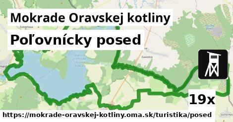 Poľovnícky posed, Mokrade Oravskej kotliny