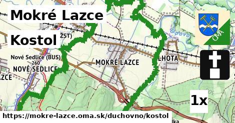 Kostol, Mokré Lazce