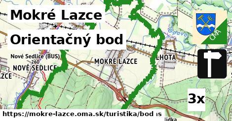 Orientačný bod, Mokré Lazce