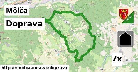 doprava v Môlča