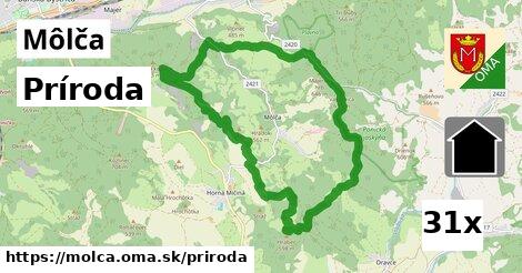 príroda v Môlča