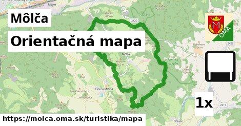 Orientačná mapa, Môlča