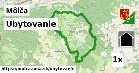 ubytovanie v Môlča