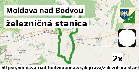 železničná stanica, Moldava nad Bodvou