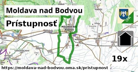 prístupnosť v Moldava nad Bodvou