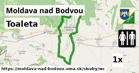 Toaleta, Moldava nad Bodvou