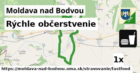 Rýchle občerstvenie, Moldava nad Bodvou