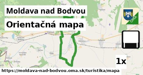 Orientačná mapa, Moldava nad Bodvou