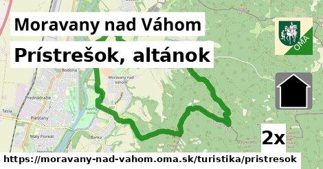 Prístrešok, altánok, Moravany nad Váhom