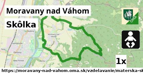 Skôlka, Moravany nad Váhom