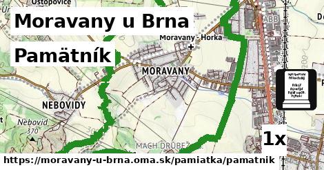 Pamätník, Moravany u Brna