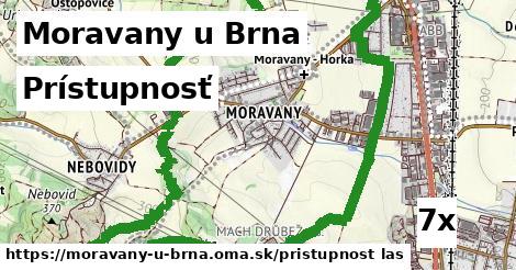 prístupnosť v Moravany u Brna
