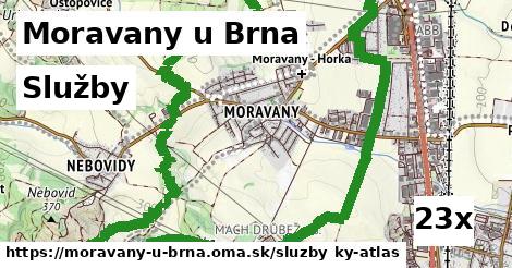 služby v Moravany u Brna