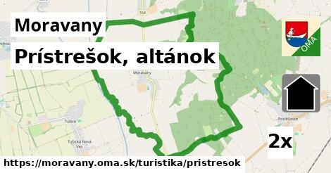 Prístrešok, altánok, Moravany