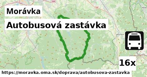 Autobusová zastávka, Morávka