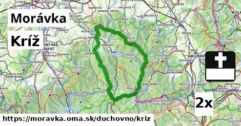Kríž, Morávka