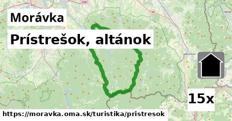 Prístrešok, altánok, Morávka