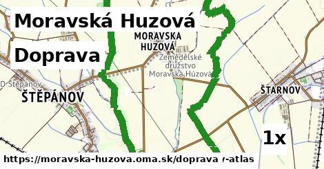 doprava v Moravská Huzová