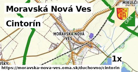 Cintorín, Moravská Nová Ves