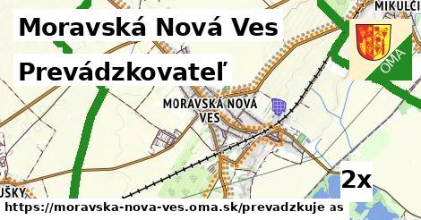 prevádzkovateľ v Moravská Nová Ves