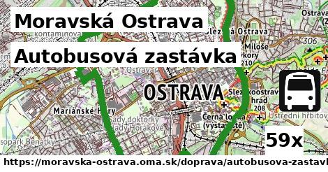 Autobusová zastávka, Moravská Ostrava