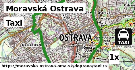 taxi v Moravská Ostrava