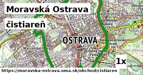 čistiareň, Moravská Ostrava