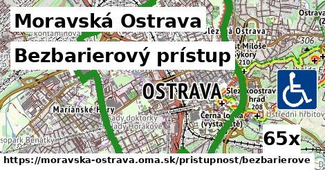 bezbarierový prístup v Moravská Ostrava