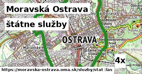 štátne služby, Moravská Ostrava