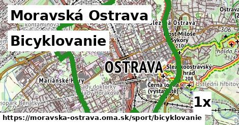 Bicyklovanie, Moravská Ostrava