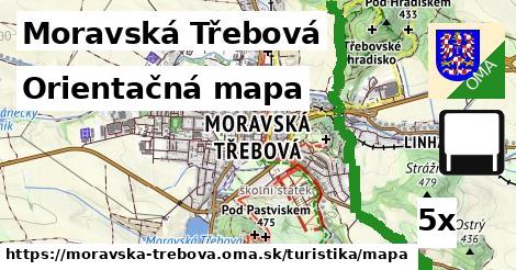 Orientačná mapa, Moravská Třebová