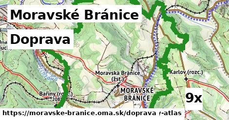 doprava v Moravské Bránice