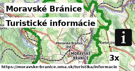 Turistické informácie, Moravské Bránice
