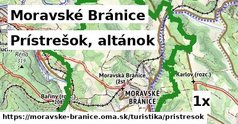 Prístrešok, altánok, Moravské Bránice