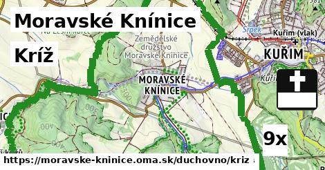 Kríž, Moravské Knínice