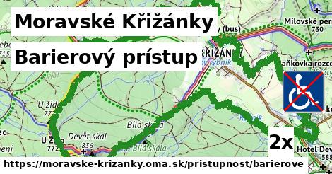 Barierový prístup, Moravské Křižánky