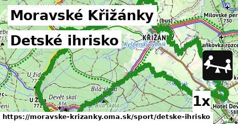 detské ihrisko v Moravské Křižánky