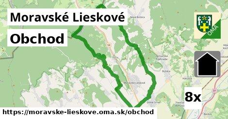 obchod v Moravské Lieskové