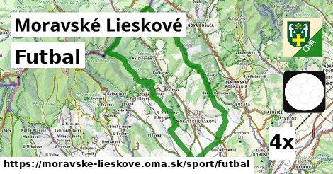 Futbal, Moravské Lieskové