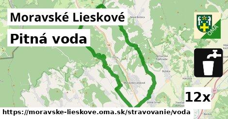 Pitná voda, Moravské Lieskové