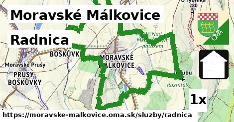 Radnica, Moravské Málkovice
